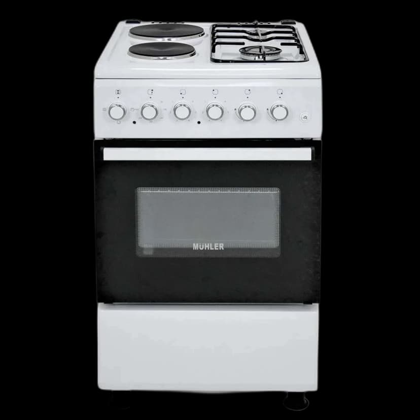 Голяма готварска печка Muhler ELC-500G 2G+2E